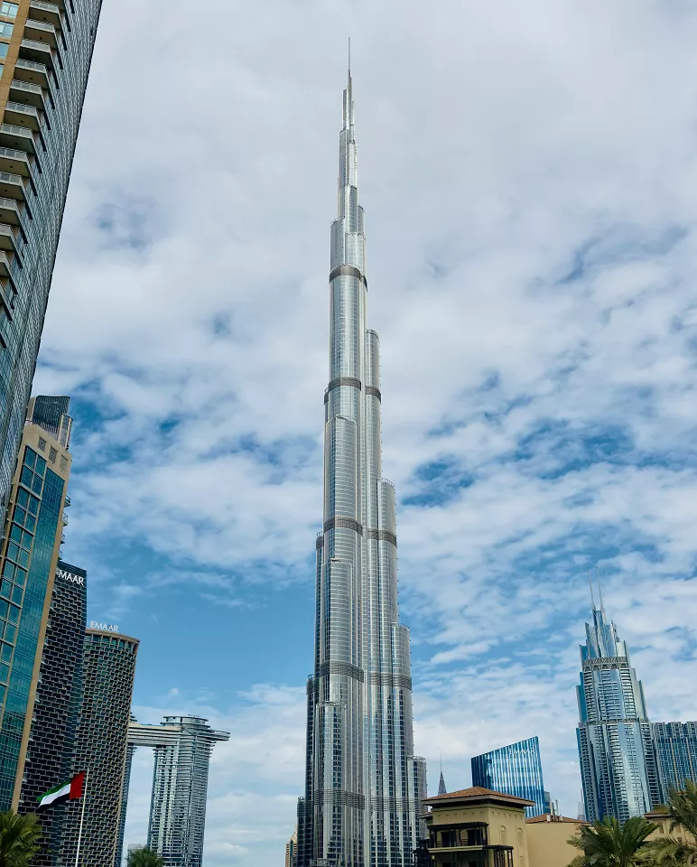 The Burj Khalifa, the tallest building in the world